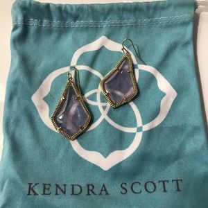 Kendra Scott Alex Earring, Amethyst